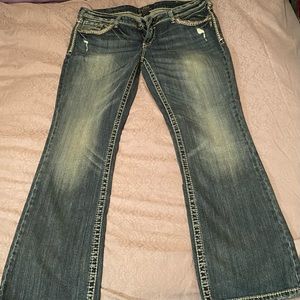Silver Aiko Jeans